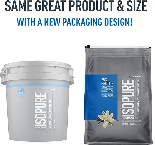 Isopure Zero Carb / Low Carb 7.5 Lbs