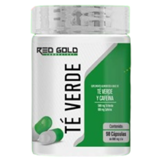 Red Gold Te Verde y Cafeina 90 Capsulas