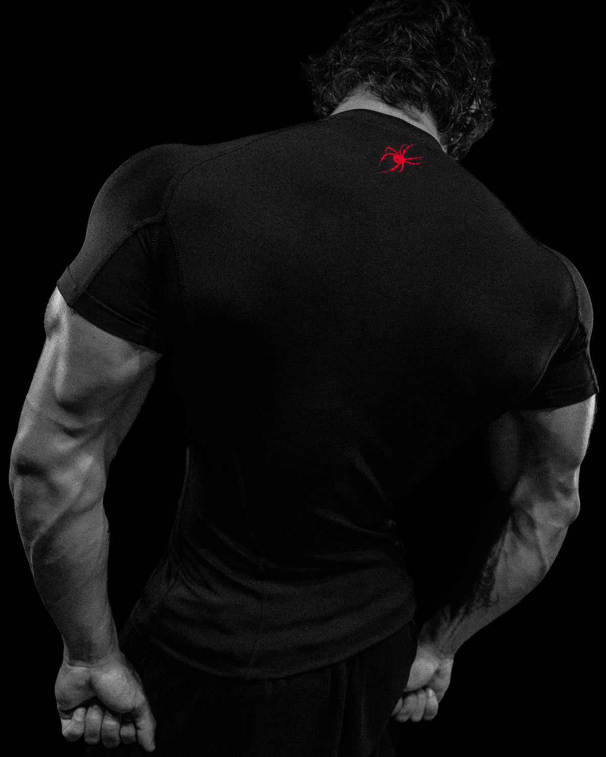 Breathedivinity Void Tech ™ Arachnid Venom Texture Shortsleeve Compression Nightmare