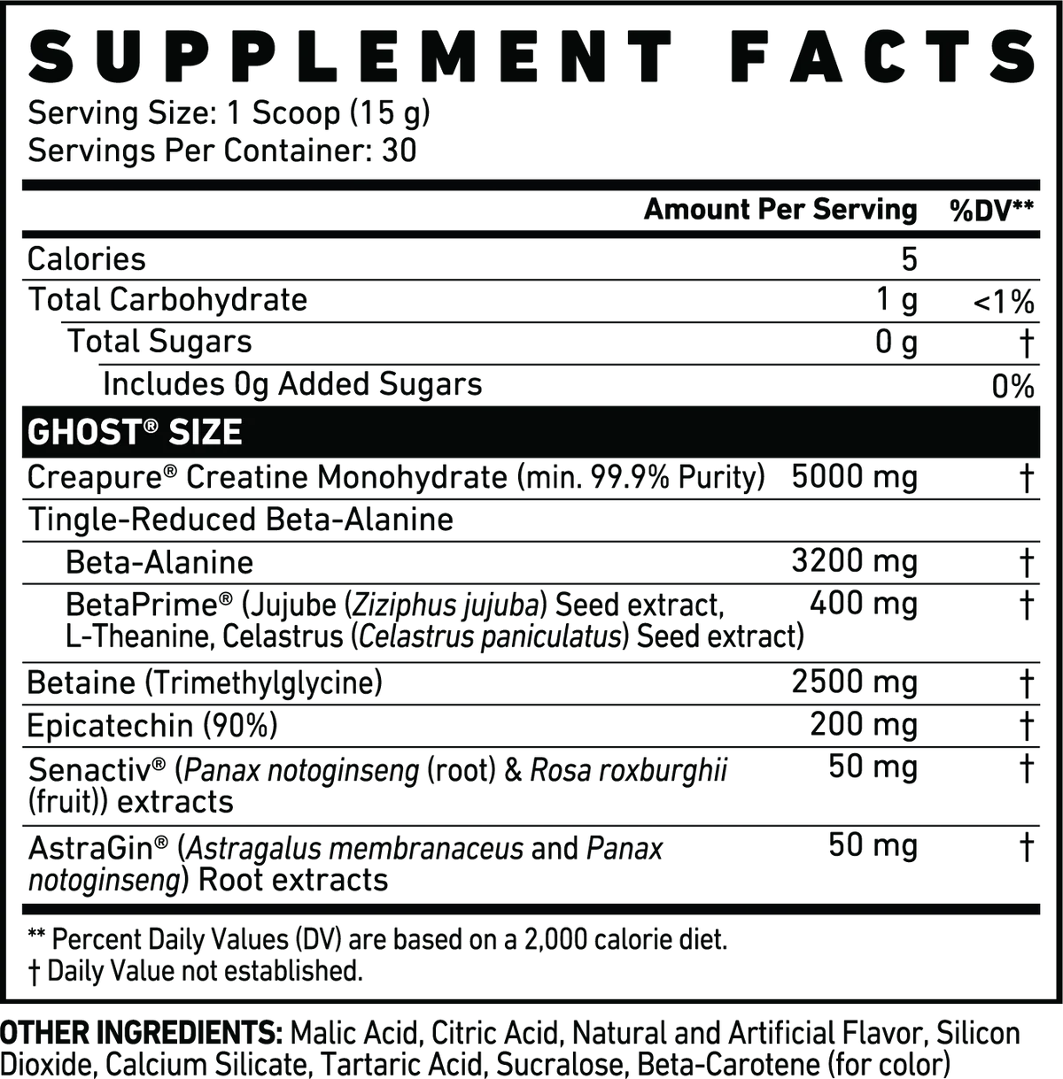 Ghost Size Muscle Builder 30 Servicios