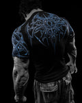 Breathedivinity Void Tech ™ BloodBorne Shortsleeve Compression Platinum