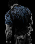 Breathedivinity Void Tech ™ BloodBorne Shortsleeve Compression Platinum