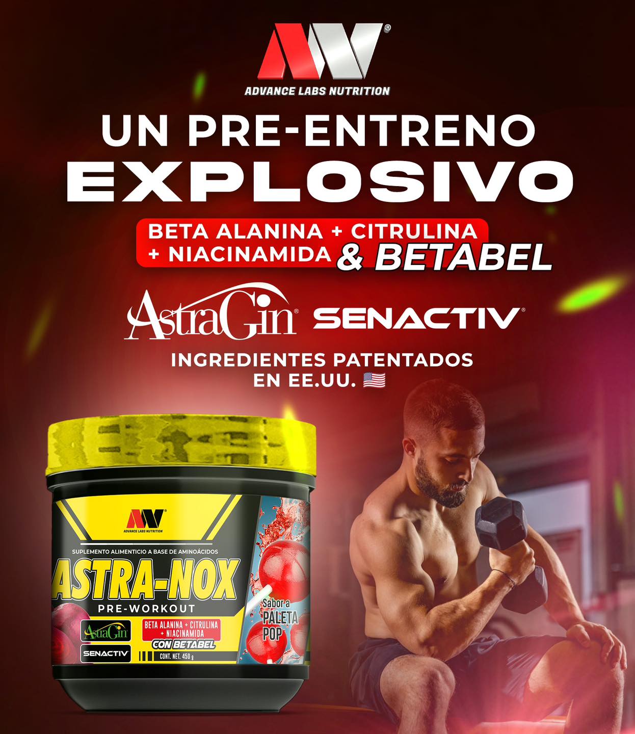 Advance Nutrition Astra-Nox 30 Servicios