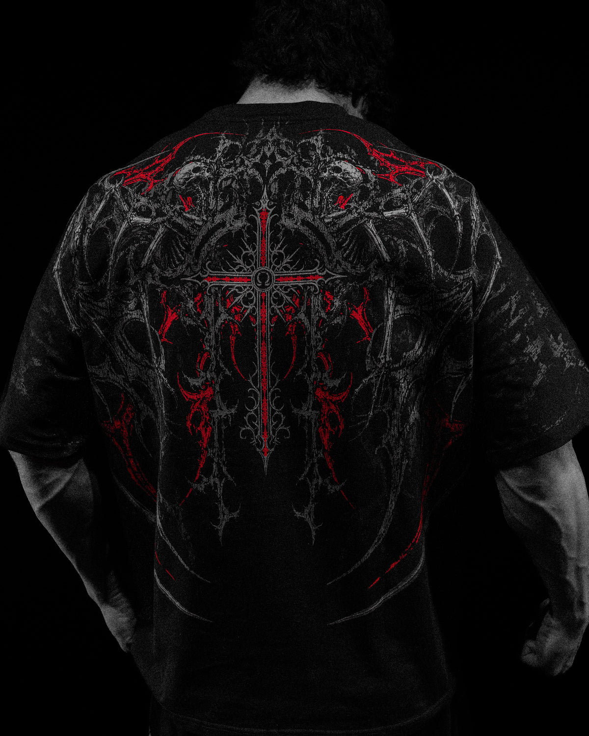 Breathedivinity Atonement Oversized T-Shirt Nightmare