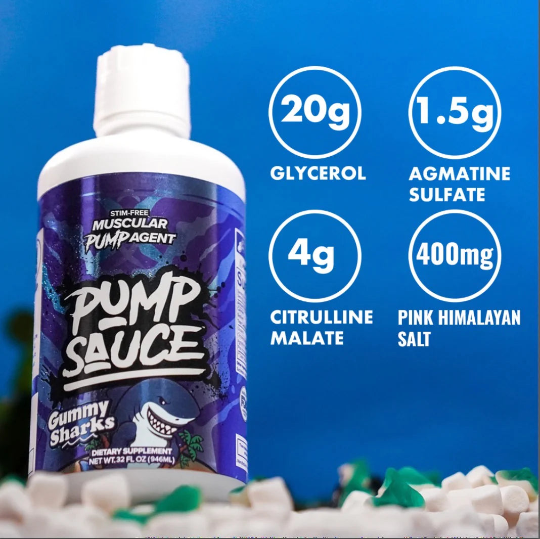 Pump Sauce Stim-Free Pre Workout 32 Servicios