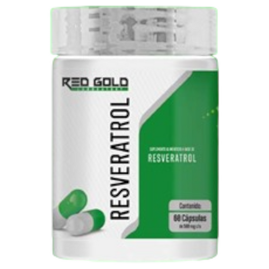 Red Gold Resveratrol 60 Capsulas