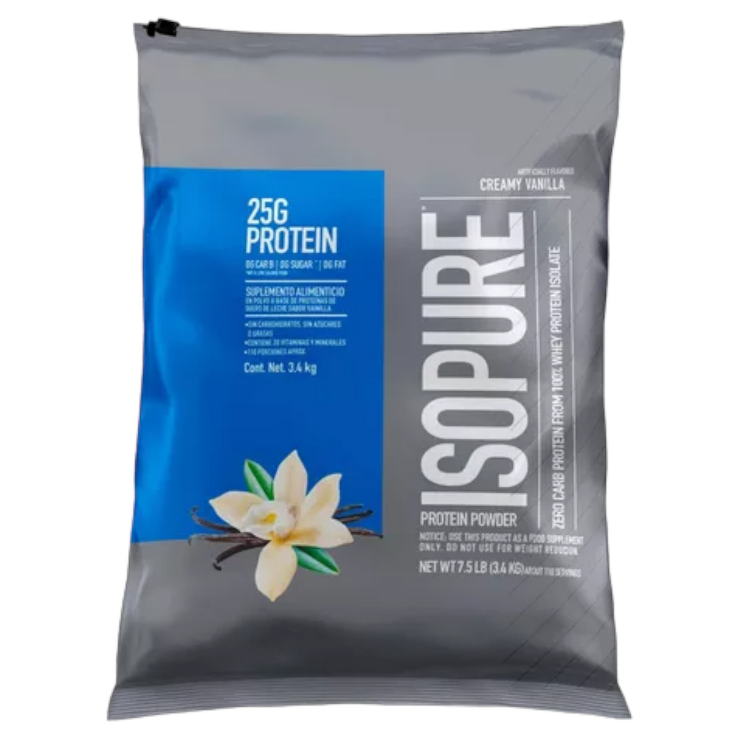 Isopure Zero Carb / Low Carb 7.5 Lbs