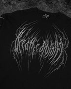 Breathedivinity Spider-Corpse Oversized T-Shirt Void Black