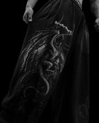 Breathedivinity Draconian Metallic Uncuffed Cargos Darkness