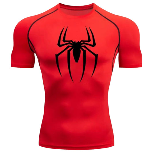 Camisa de Compresión Spiderman Roja