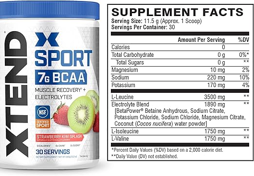 Xtend Bcaa Sport 30 Servicios