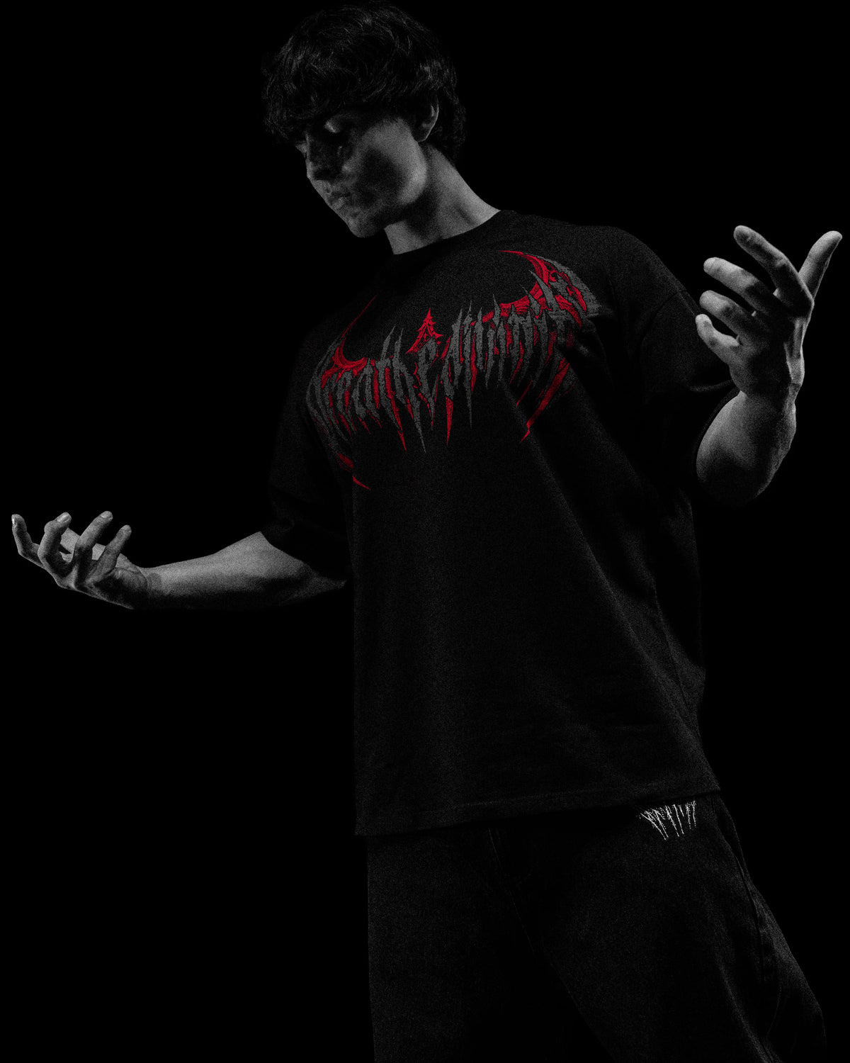 Breathedivinity Oversized T-Shirt Arc Knight Nightmare