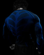 Breathedivinity Doom Tech ™ Spider Corpse Longsleeve Compression Nocturne