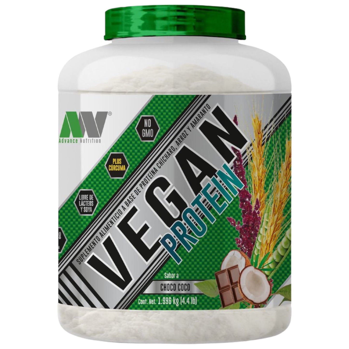 Advance Nutrition Vegan Protein 4.4 Lbs