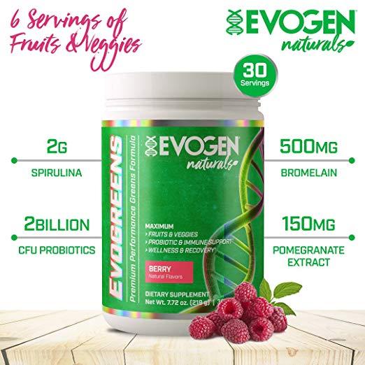 Evogen Evogreens 30 Servicios