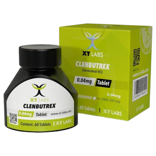 Xt Labs Clenbutrex (Clembuterol) 0.04 Mg 60 Tabletas