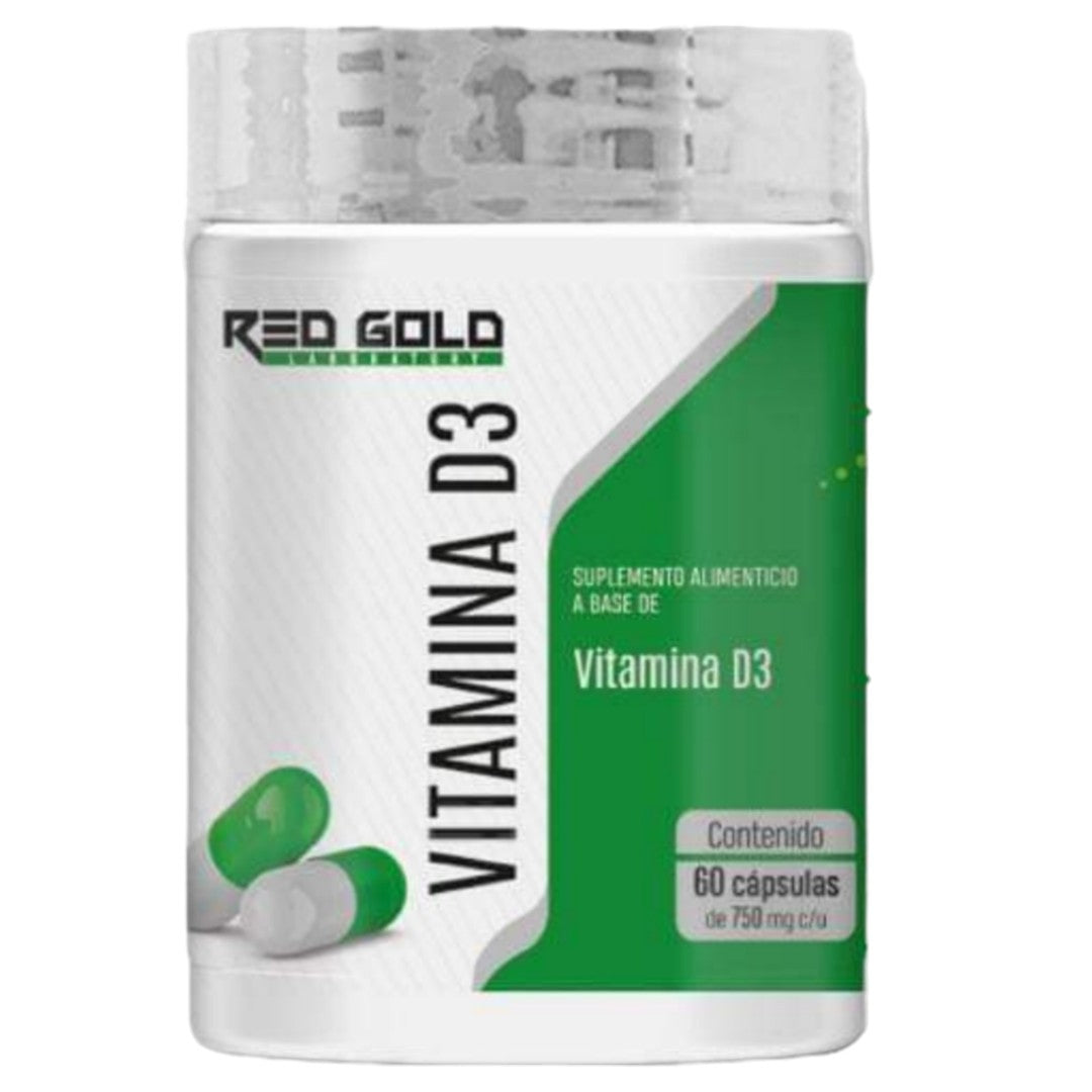 Red Gold Vitamina D3 60 Capsulas