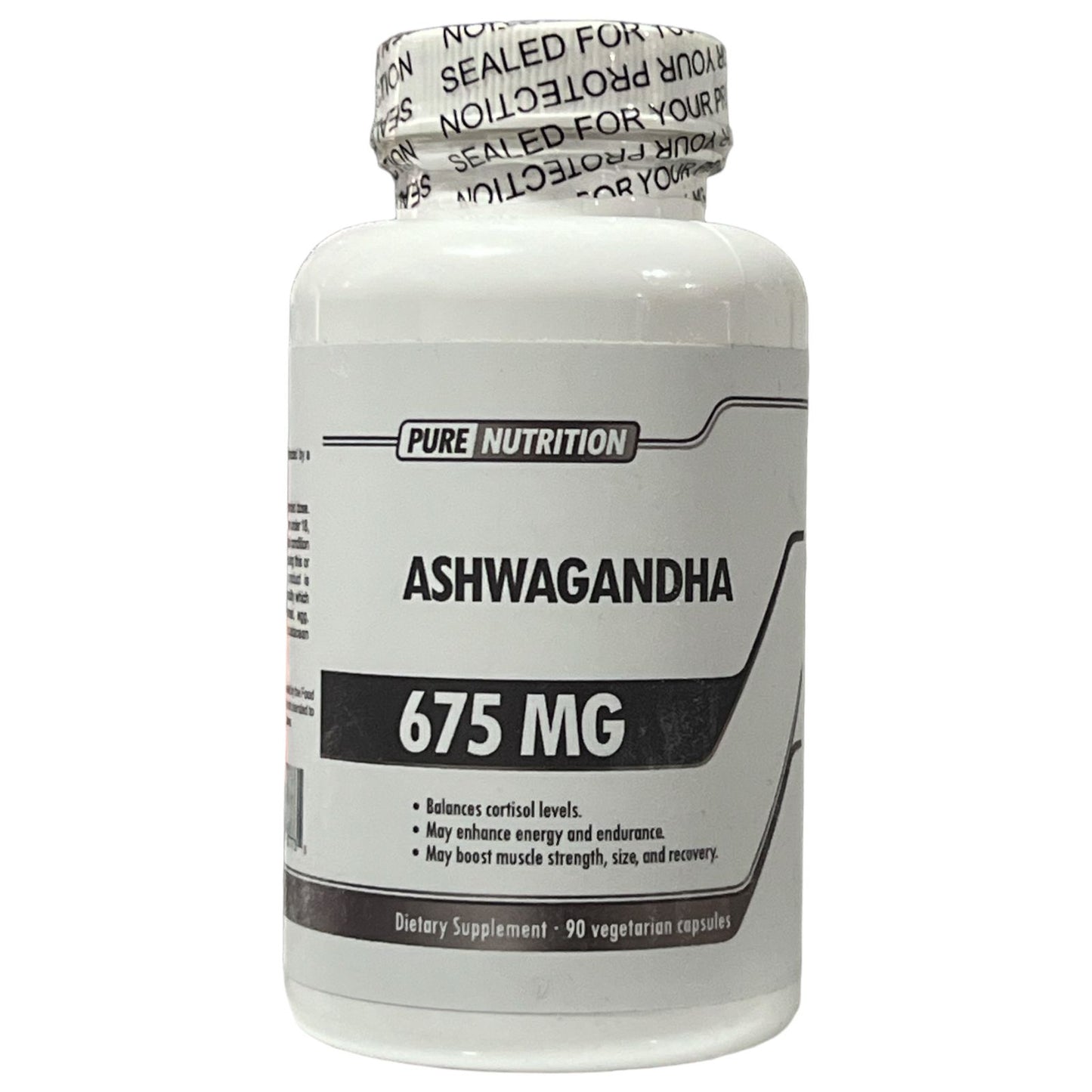 Pure Nutrition Ashwagandha 90 Capsulas