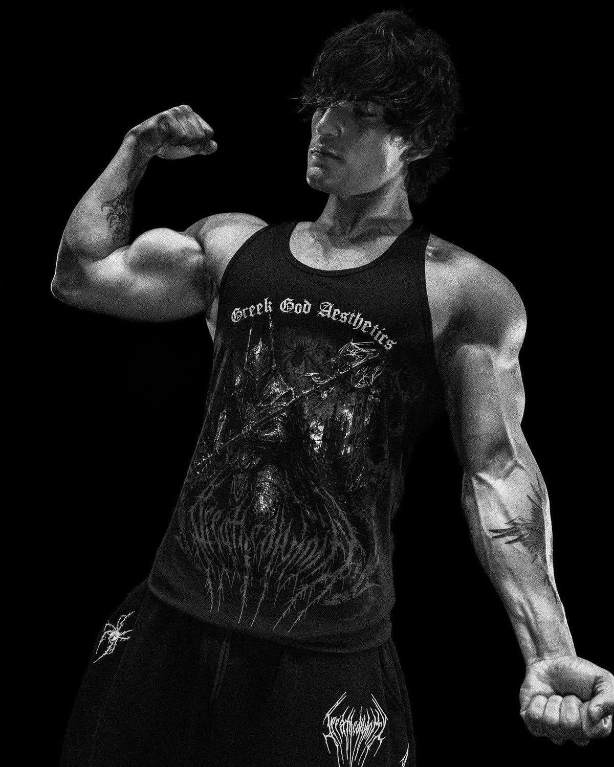 Breathedivinity WidowMaker Bodybuilding Stringer Void Black