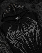 Breathedivinity Death Slayer Oversized Zip-Up Hoodie Wither