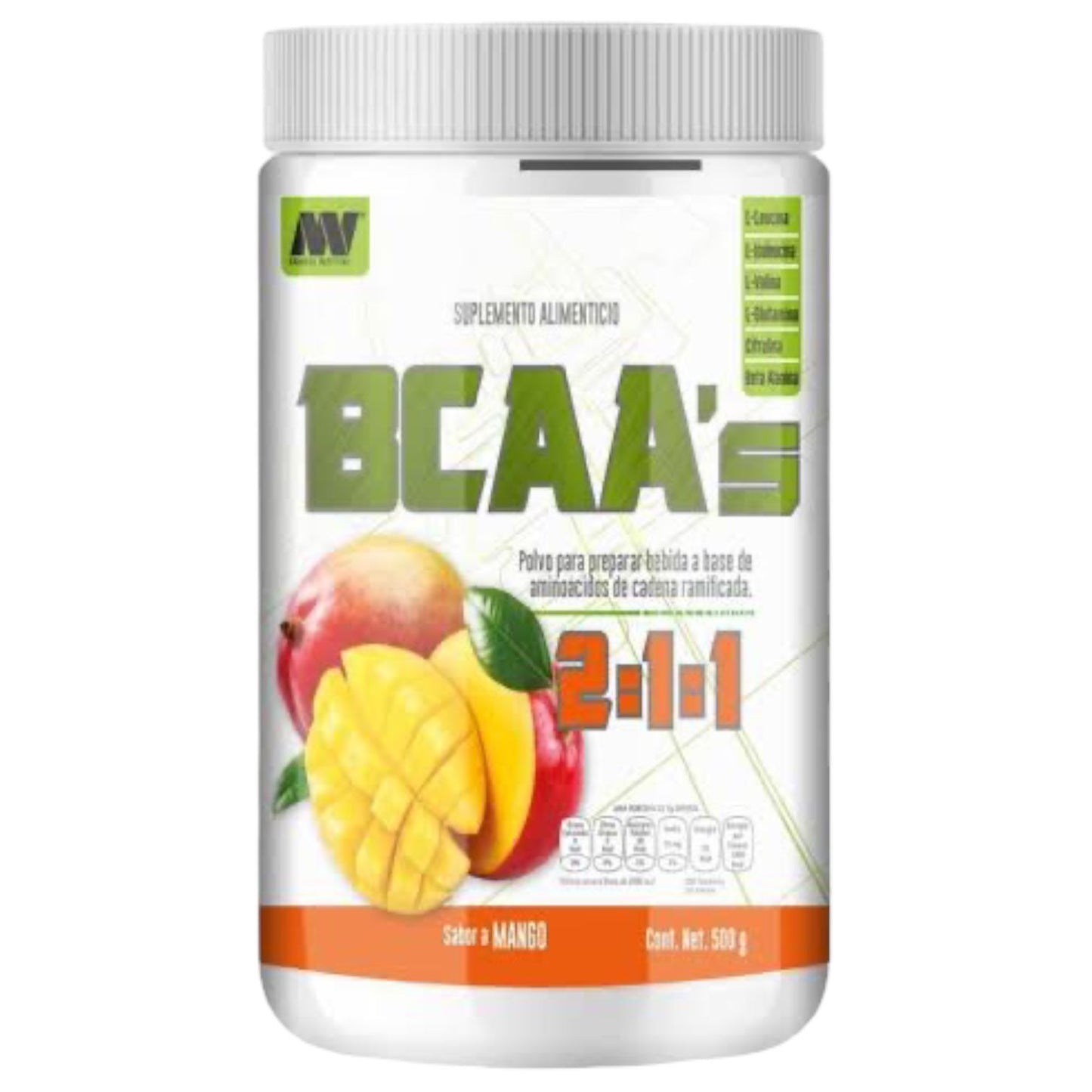 Advance Nutrition Bcaa's 2:1:1 100 Servicios