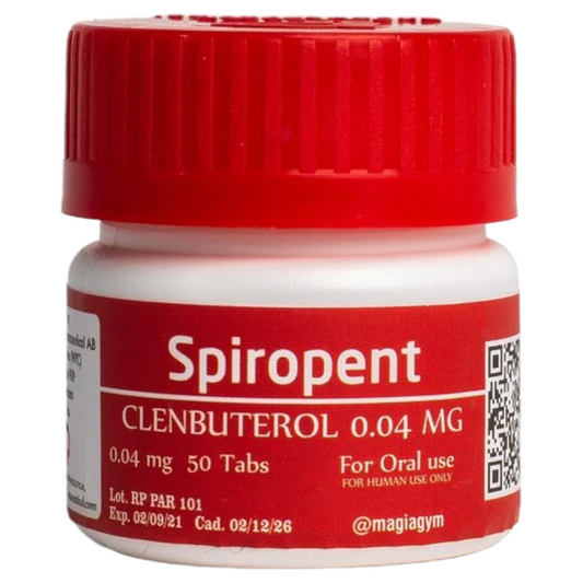 Rotterdam Spiropent (Clembuterol) 0.04 Mg 50 Tabletas