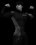 Breathedivinity Void Tech ™ Blood Wyvern Full-Zip Longsleeve Compression Void Black