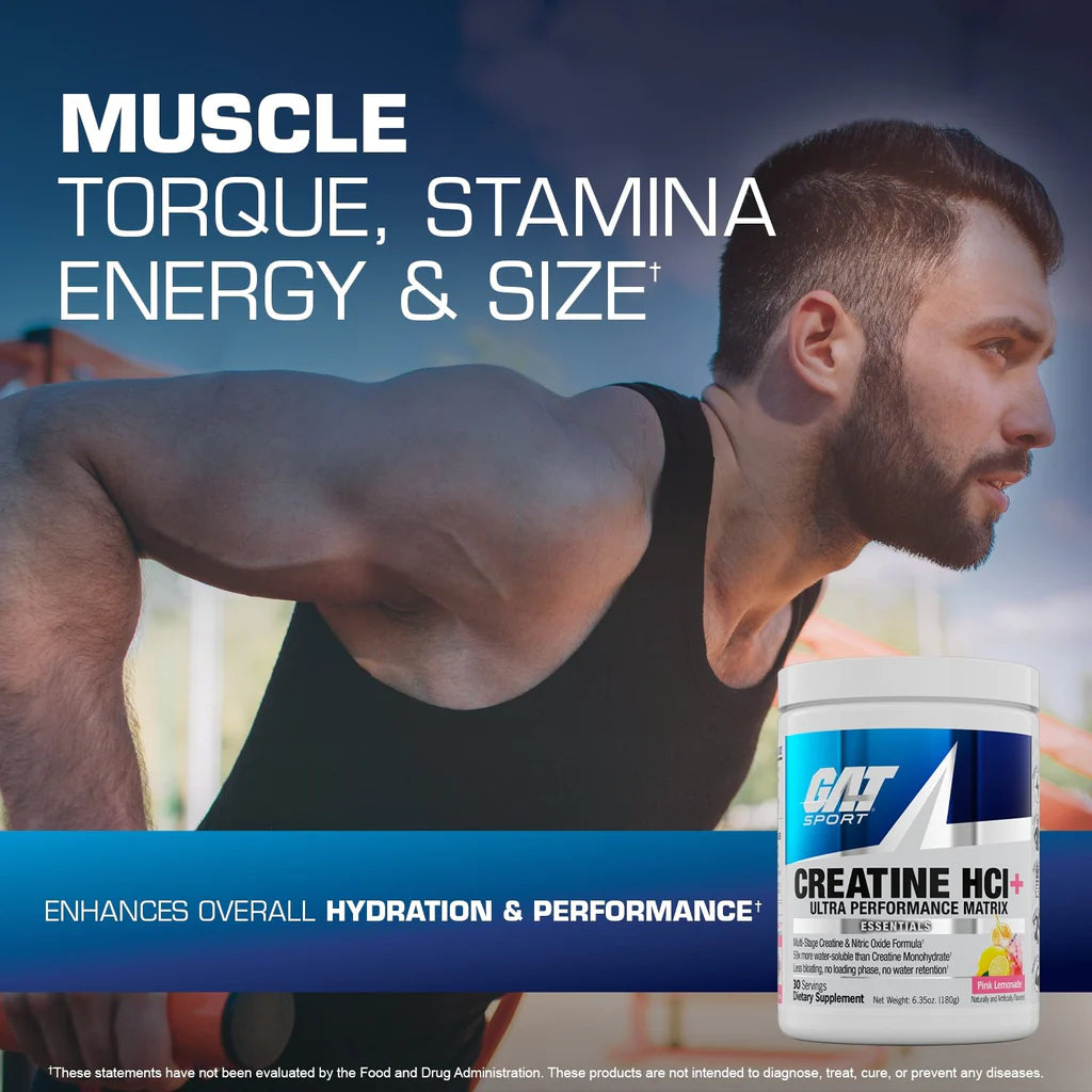 Gat Sport Creatine Hcl+ 30 Servicios