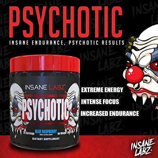 Insane Labz Psychotic Rojo 60 Servicios