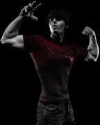 Breathedivinity Doom Tech ™ Armored Venom Texture Shortsleeve Compression Carnage