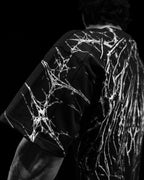 Breathedivinity Spider-Corpse Oversized T-Shirt Void Black