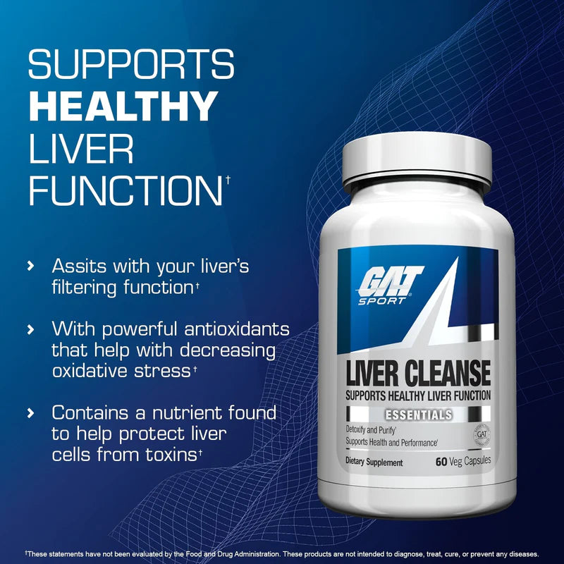 Gat Sport Liver Cleanse 60 Capsulas