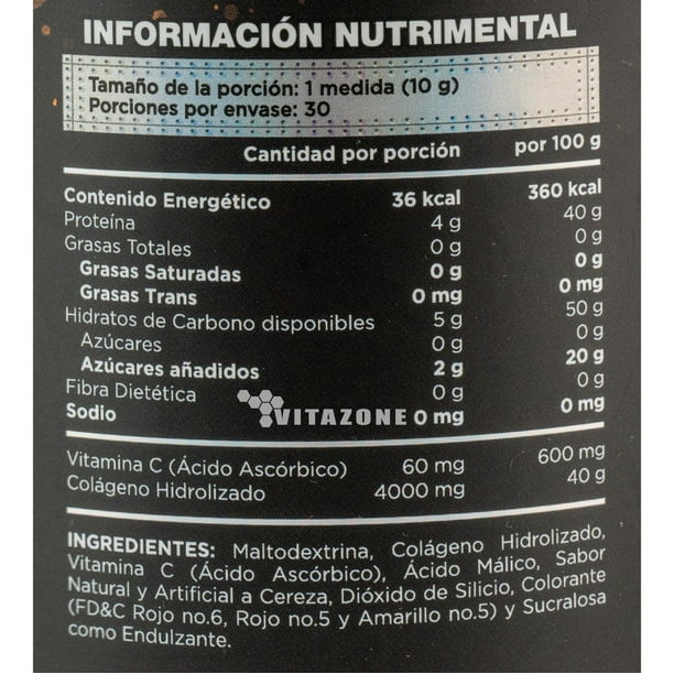 Bunker Nutrition Bunker Colageno 30 Servicios