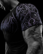 Breathedivinity Void Tech ™ BloodBorne Shortsleeve Compression Nova