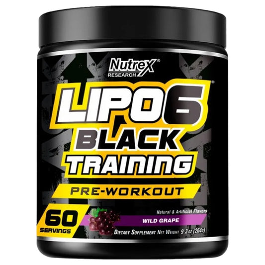 Nutrex Lipo6 Black Training 60 Servicios