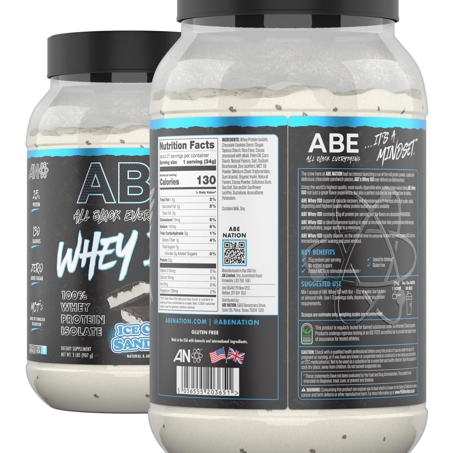 Applied Nutrition Abe Whey Iso 2 Lbs