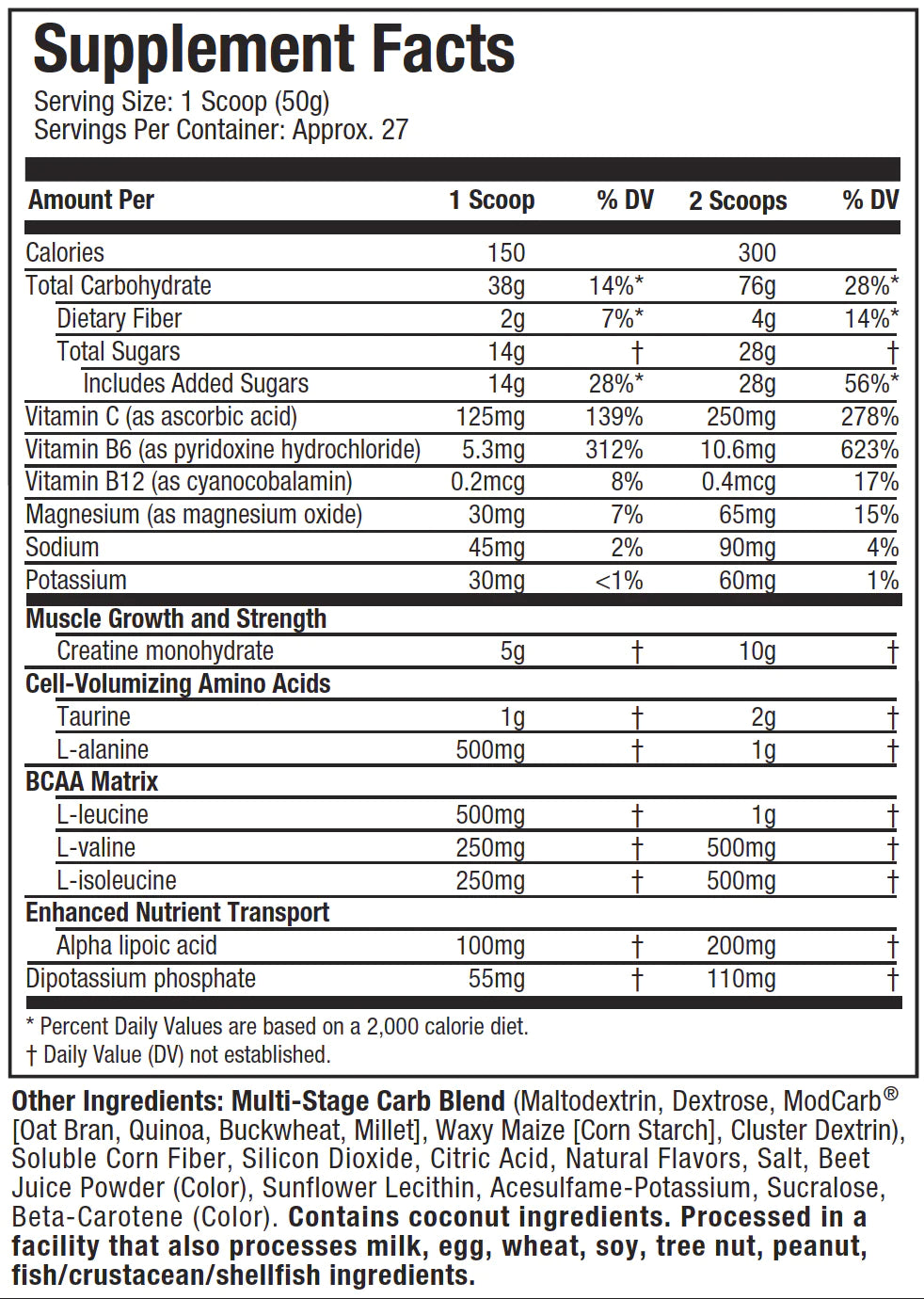 Muscletech Cell Tech Creatine 3 Lbs