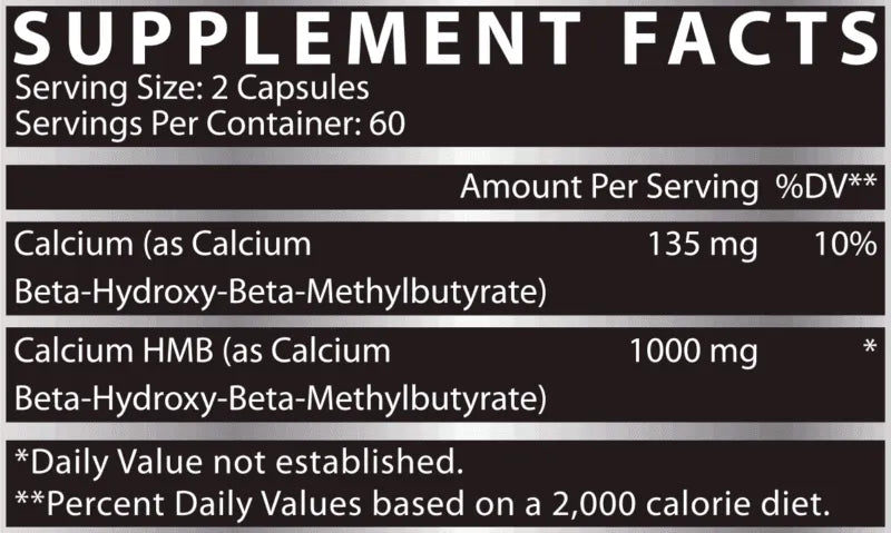 Nutrex Hmb 1000 120 Capsulas