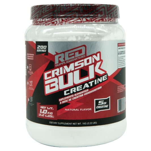 Red Line Crimson Bulk Creatine 1 Kg 200 Servicios