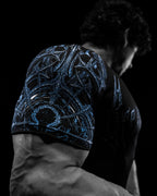 Breathedivinity Void Tech ™ BloodBorne Shortsleeve Compression Platinum