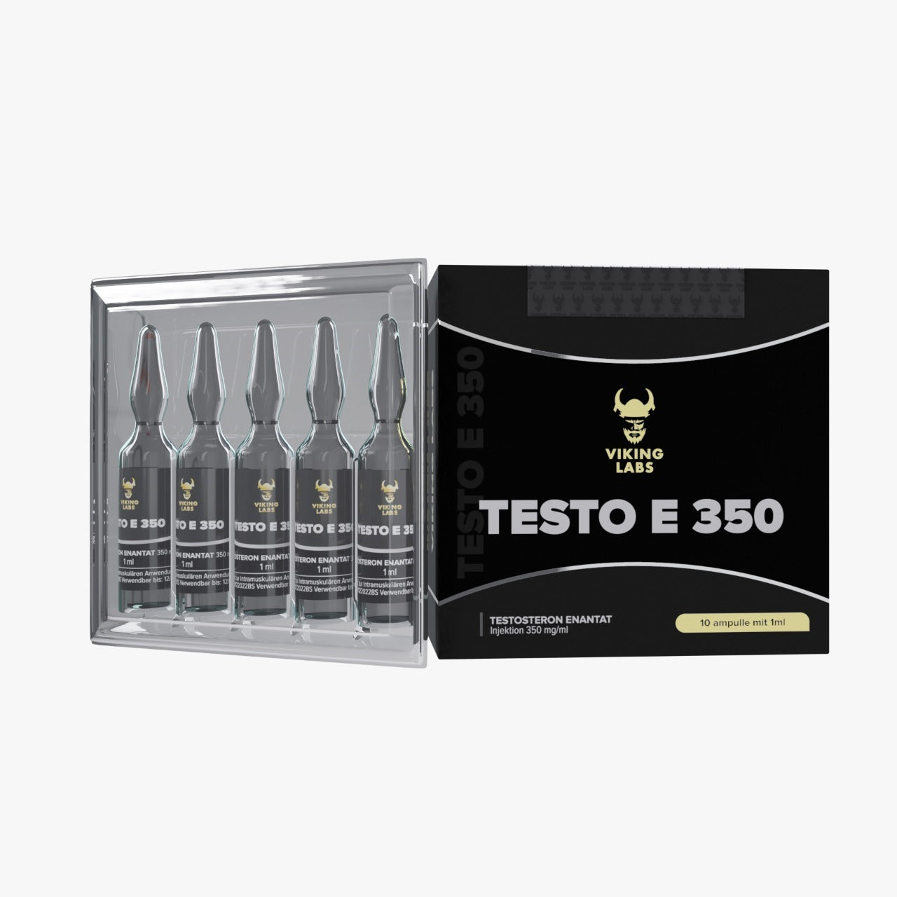 Viking Labs Testo E 350 10 Ampulas 1 Ml