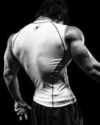 Breathedivinity Void Tech ™ Arachnid Venom Texture Cut-Off Compression Divine White