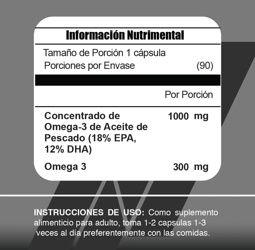 Meta Nutrition Omega 3 90 Softgels