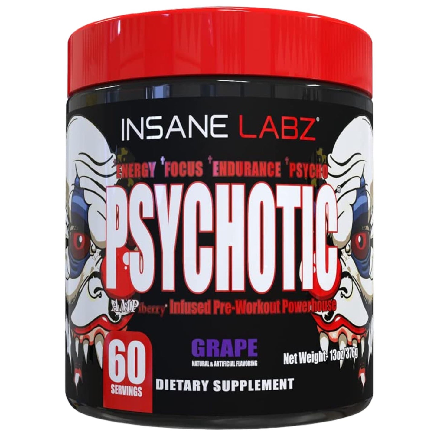 Insane Labz Psychotic Rojo 60 Servicios