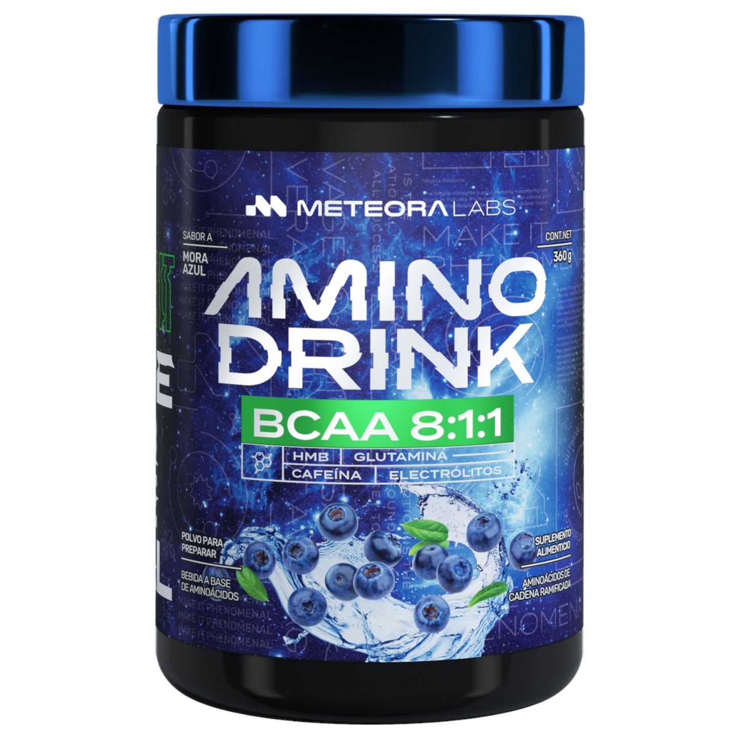 Meteora Labs Amino Drink Bcaa 8:1:1 30 Servicios