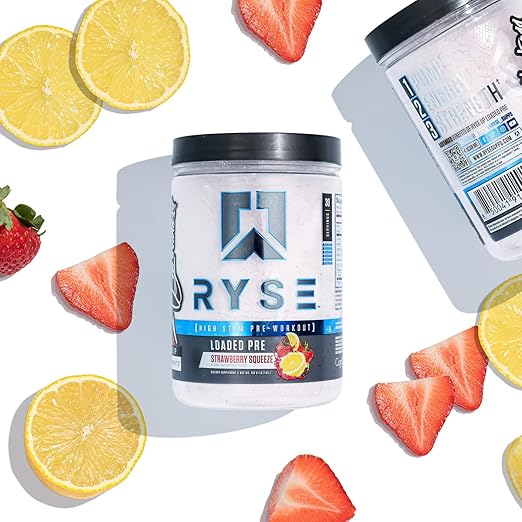 Ryse Loaded Pre Strawberry Squeeze 30 Servicios