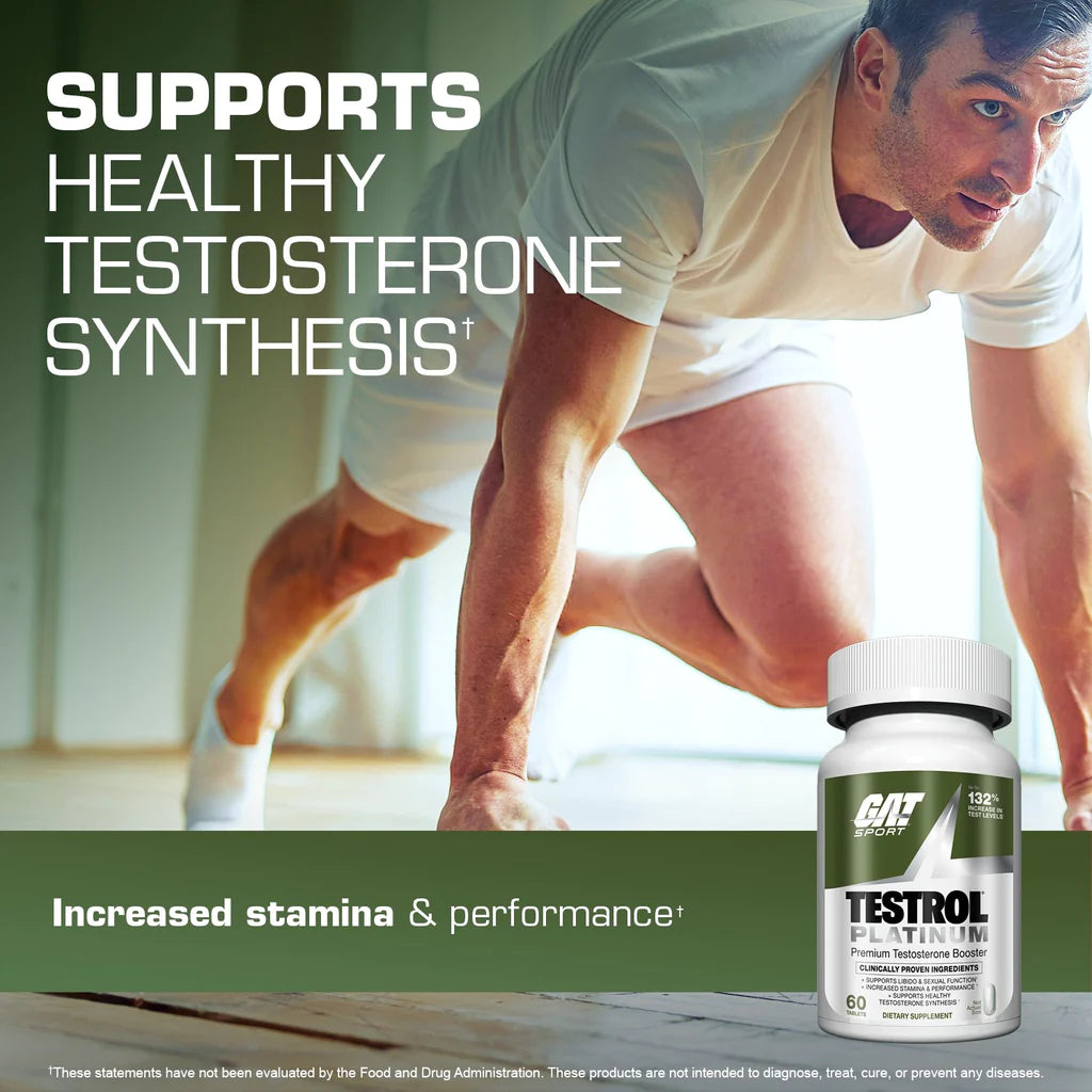 Gat Sport Testrol Platinum 60 Tabletas – Suplementos Alex MX