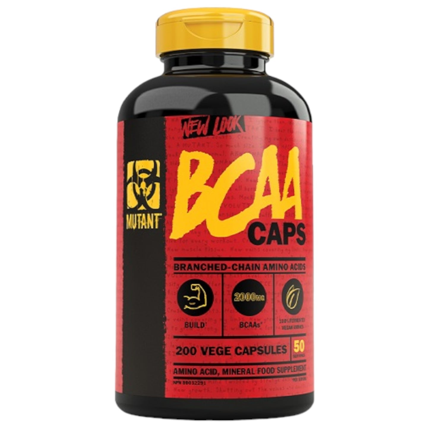 Mutant Bcaa Caps 200 Capsulas