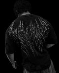 Breathedivinity Oversized T-Shirt Tarnished Destroyed Ghost