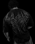 Breathedivinity Oversized T-Shirt Tarnished Destroyed Ghost